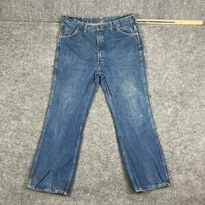 Big Yank Jeans Mens 40x32 Blue Denim Vintage Union Workwear Straight